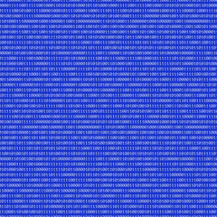 binary code abstract seamless pattern.