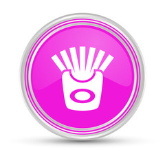 Poster - Pinker Button - Pommes