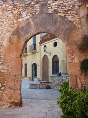  Altafulla( Tarragona, Cataluña) Centro historico 