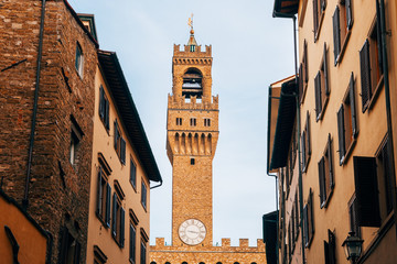 Wall Mural - palazzo vecchio at florence, italy