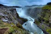 Dettifoss Waterfall. Northeast Iceland