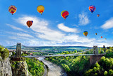 Fototapeta  - Bristol International Balloon Fiesta.