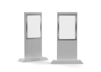 Wall Mural - Lcd display stand, Banner Stand Media Display Signage