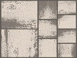 © ADELART - Grunge textures set old rust metal vector backgrounds