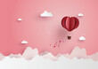 illustration of love and valentine day