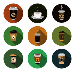 Coffee icons