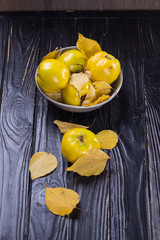 Wall Mural - quince is autumn fruits