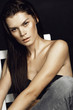 © EVGENY FREEONE - Beautiful girl portrait with long wet hair