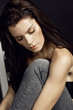© EVGENY FREEONE - Beautiful girl portrait with long wet hair
