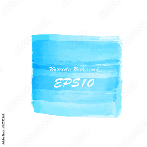 Sea Osean Wave Blue Back Watercolor Abstract Colored Background