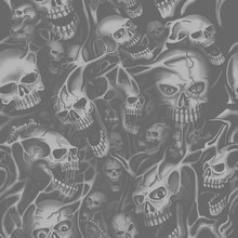 Skull Pattern Seamless