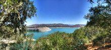 The Bradbury Dam At Lake Cachuma In Santa Barbara County -
