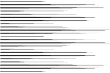 Horizontal speed line halftone pattern with gradient effect. Template for backgrounds and stylized textures .