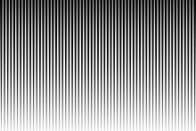 Black And White Simple Pattern. Light Effect. Gradient Background With Line . Halftone Design .