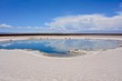 The second salted lake in the world, laguna cejar, San Pedro de Atacama, Antofagasta, Chile
