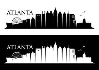 Wall Mural - Atlanta skyline - Georgia