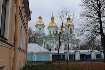 Wall Mural - View of Saint Petersbourg