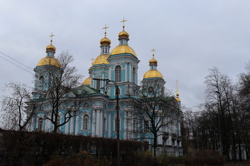 Wall Mural - View of Saint Petersbourg