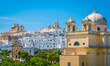 Panoramic view of Ostuni, Apulia, southern Italy