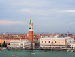 Elevated view of San Marcos Square and Doge's Palace from San Giorgio Maggiore