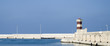 South Italy: lighthouse of the city of Monopoli
