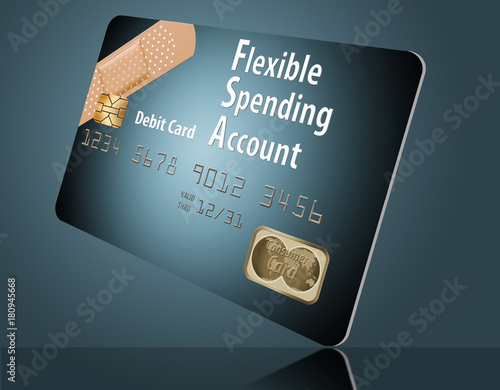 Fotomural This is a flexible spending account debit card.