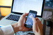 © Song_about_summer - fingerprint login access on smartphone, data security
