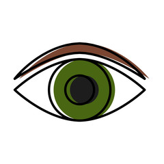 Poster - Human eye symbol