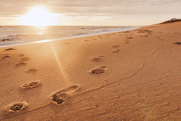 walk on the beach