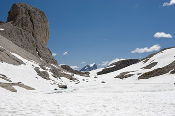 Antermoja-Pass Dolomiten