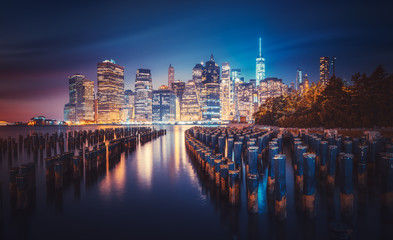 Fototapete - New-York skyline