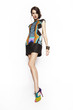 © EVGENY FREEONE - Fashionable brunette in a short dress