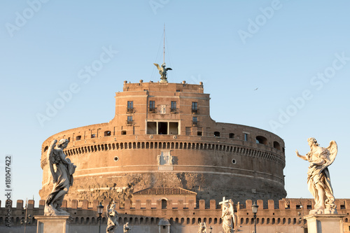 Photographie  Castel Sant'Angelo in Rome, Italy