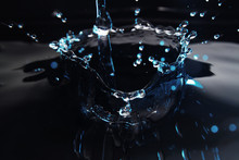 Water Background / Water Is A Transparent And Nearly Colorless Chemical Substance That Is The Main Constituent Of Earth's Streams, Lakes, And Oceans, And The Fluids Of Most Living Organisms.