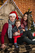 © illustrissima - happy family celebrate christmas and new year