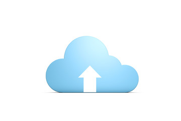 Wall Mural - 3d abstract data cloud
