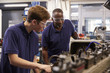 © Monkey Business - Engineer Showing Teenage Apprentice How To Use Lathe