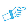 © Jemastock - Human hand symbol icon vector illustration graphic design