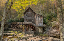 Babcock Grist Mill In West Virginia