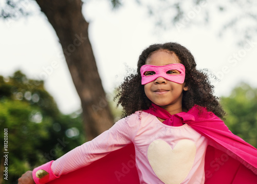Fotomural Superhero kids with superpowers