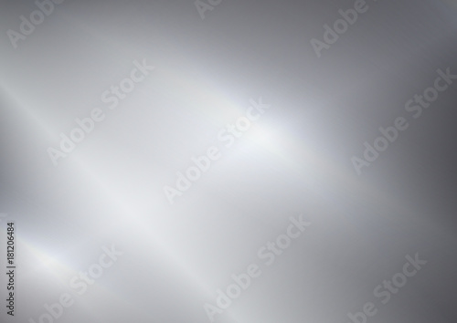 Fotomural Metal Silver abstract background