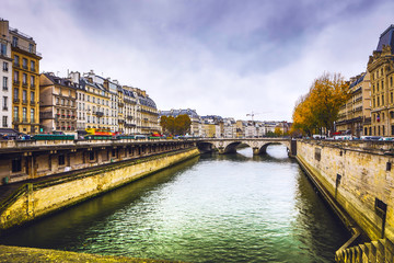 Wall Mural - Traditional architecture of residential buildings. Paris - France.