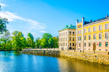 View Of A Channel In The Central Goteborg, Sweden