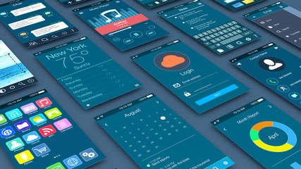concept of mobile apps