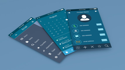 concept of mobile apps