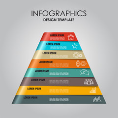 Infographic template. Can be used for workflow layout, diagram, business step options, banner, web design.