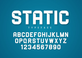 Wall Mural - static vector decorative bold font design, alphabet, typeface, t