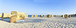 Ostseepanorama - Strand mit Strandkörben