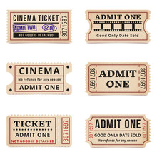 Vintage Tickets And Coupons