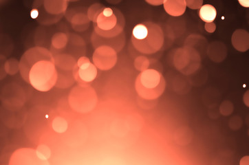 bokeh effect light background